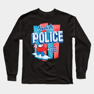 Abolish The Police - The Peach Fuzz Long Sleeve T-Shirt